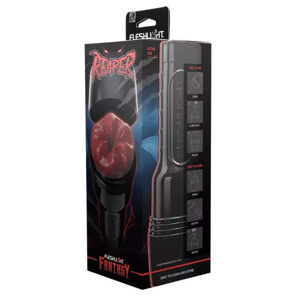 Fleshlight Fantasy Reaper - fantasie kunstvagina‑masturbator (rood)
