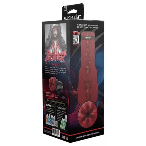Fleshlight Fantasy Reaper - fantasie kunstvagina‑masturbator (rood)