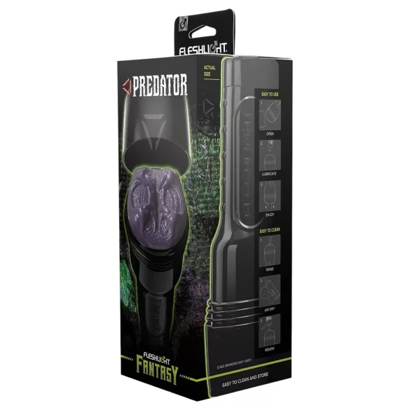 Fleshlight Fantasy Predator - fantasie kunstvagina‑masturbator (paars)