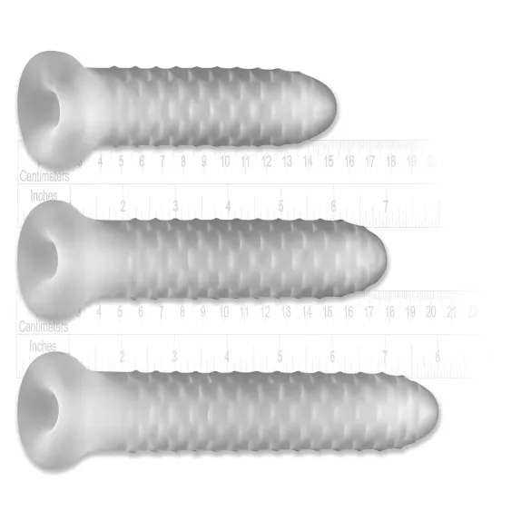 Perfect Fit - Fat Boy Checker Box - penismantel (17 cm, wit)