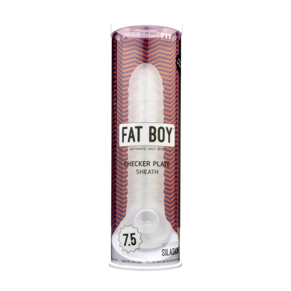 Fat Boy Checker Box - penismantel (19cm) - wit