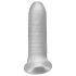 Fat Boy Micro Ribbed - penismantel (15cm) - wit