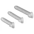 Perfect Fit - Fat Boy Micro Ribbed - penishuls (15 cm, wit)
