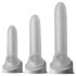 Fat Boy Micro Ribbed - penismantel (15cm) - wit