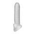 Fat Boy Micro Geribd - Penismantel (17cm) - Wit