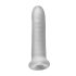 Fat Boy Micro Geribd - Penismantel (17cm) - Wit