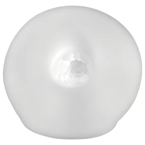 Perfect Fit - Fat Boy Micro Ribbed - penismantel (19 cm, wit)