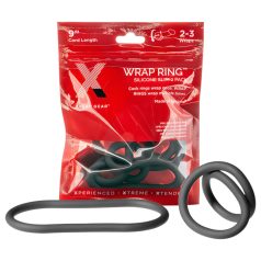 Perfect Fit - penisring - smal en flexibel - zwart 22cm