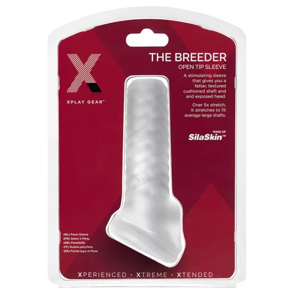 Perfect Fit Breeder - open penismanchet - wit