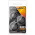 Stay Hard - penisring set - silicone - zwart