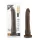 Dr. Skin 8,5 - levensechte dildo met zuignap (bruin, 20,5 cm)