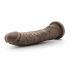Dr. Skin 8,5 - realistisch zuignap dildo - bruin (20,5cm)
