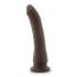 Dr. Skin 8,5 - realistisch zuignap dildo - bruin (20,5cm)