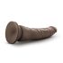 Dr. Skin 8,5 - realistisch zuignap dildo - bruin (20,5cm)