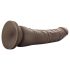 Dr. Skin 8,5 - realistisch zuignap dildo - bruin (20,5cm)