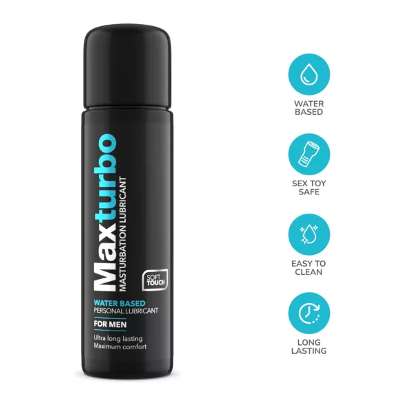 Intimateline MaxTurbo - glijmiddel op waterbasis voor mannen (100 ml)