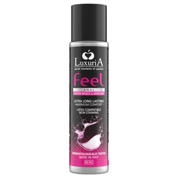 LuxuriA Feel Anal - anale glijmiddel op waterbasis - 60 ml