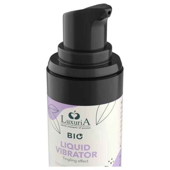 Intimateline Luxuria BIO - vloeibare vibratorgel voor vrouwen (15 ml)