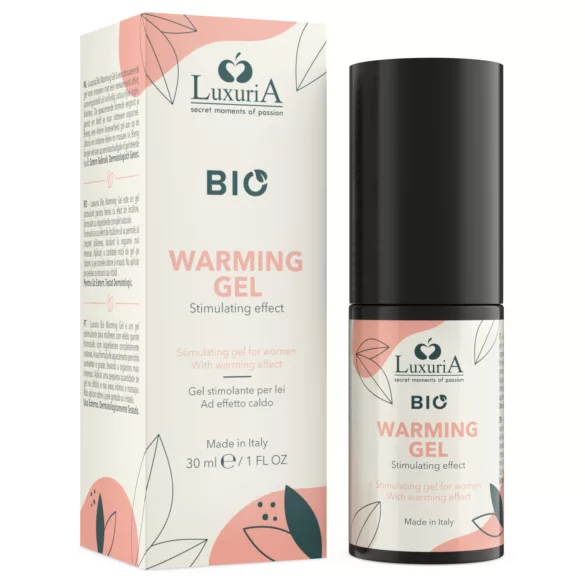 Intimateline Luxuria BIO - verwarmende stimulerende gel voor vrouwen (30 ml)