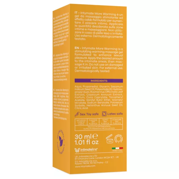 Intimateline Intymate More - opwarmende stimulerende gel (30 ml)