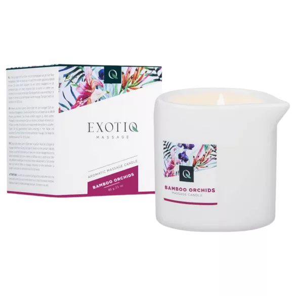 Exotiq Bamboo Orchids - massagekaars (60g)