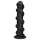 Ouch! Hole Driller - gigantische anaalplug (zwart) - 31,5 cm
