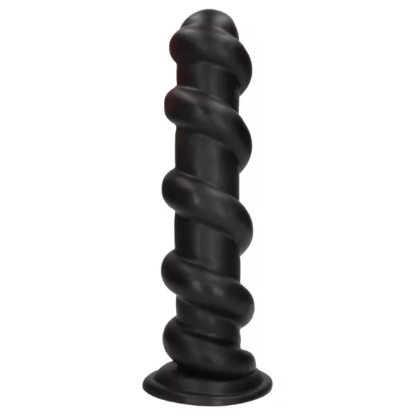 Ouch! Hole Driller - gigantische anaalplug (zwart) - 31,5 cm