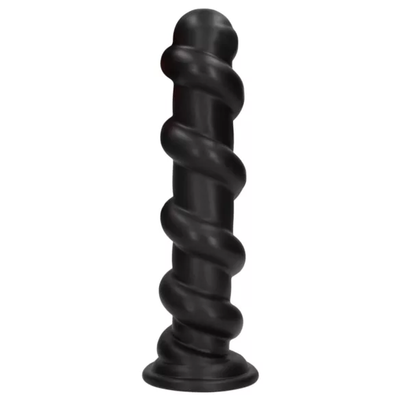 Ouch! Hole Driller - gigantische anaalplug (zwart) - 31,5 cm