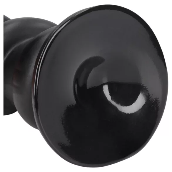 Ouch! Hole Driller - gigantische anaalplug (zwart) - 31,5 cm