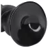 Ouch! Hole Driller - gigantische anaalplug (zwart) - 31,5 cm