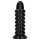 Ouch! Spiral Force - gedraaide anaalkraal (zwart) - 23,5 cm