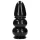 Ouch! Ultra Collosus - extra grote buttplug (zwart) - 33 cm