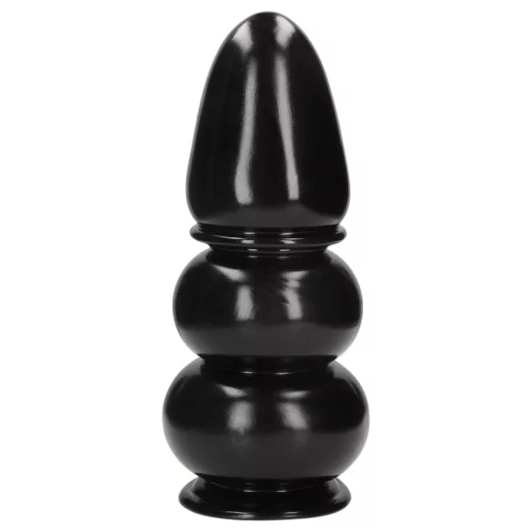 Ouch! Ultra Collosus - extra grote buttplug (zwart) - 33 cm