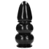 Ouch! Ultra Collosus - extra grote buttplug (zwart) - 33 cm