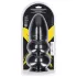 Ouch! Ultra Collosus - extra grote buttplug (zwart) - 33 cm