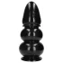 Ouch! Ultra Collosus - extra grote buttplug (zwart) - 33 cm