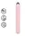 Loveline - rechte glazen vibrator (roze)