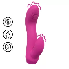 Loveline - gebogen konijnen mini-vibrator (roze)