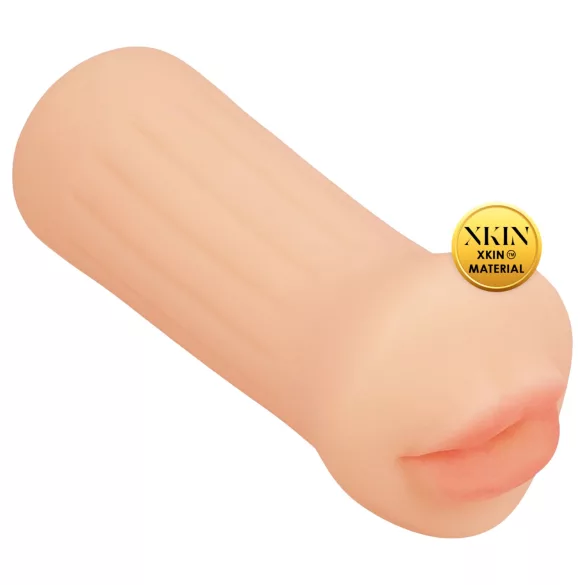 XKIN - levensechte kunstmond-masturbator - S (naturel)