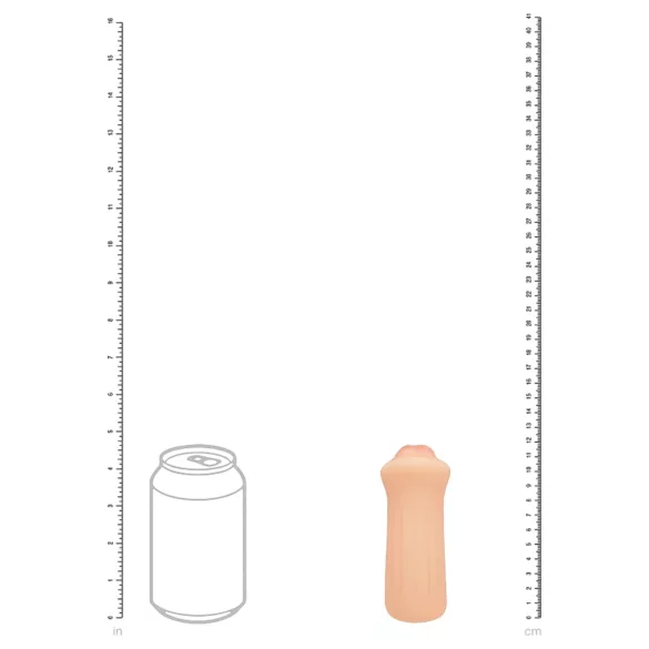 XKIN - levensechte kunstmond-masturbator - S (naturel)