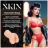 XKIN Greaser Girl Misty - levensechte kunstvagina‑masturbator (natuurkleur)