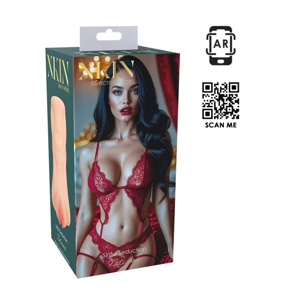 XKIN Seduction Tatiana - levensechte kunstvagina‑masturbator (natuurkleur)