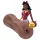 XKIN Cheerleader Cherry - levensechte kunstvagina-masturbator (donker naturel)