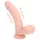 RealRock - realistische vibrator met dubbele dichtheid (huidskleur) - 15 cm