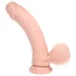 RealRock - realistische vibrator met dubbele dichtheid (huidskleur) - 15 cm