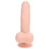 RealRock - realistische vibrator met dubbele dichtheid (huidskleur) - 15 cm