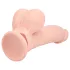 RealRock - realistische vibrator met dubbele dichtheid (huidskleur) - 15 cm