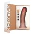 REALROCK - zuignap vibrator - natuurlijk (20,5 cm)