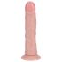 REALROCK - zuignap vibrator - natuurlijk (20,5 cm)