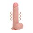 REALROCK - zuignap vibrator - natuur (18cm)